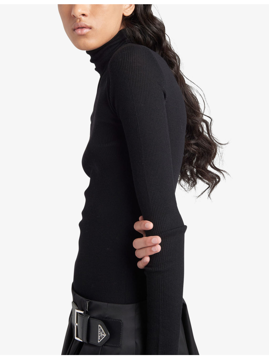 Superfine turtleneck wool knitted jumper - 4