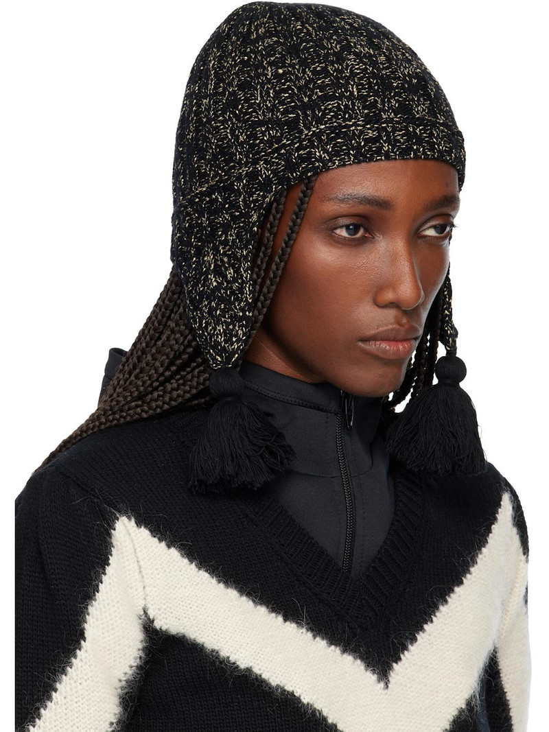 Valentino Black Wool Beanie outlook