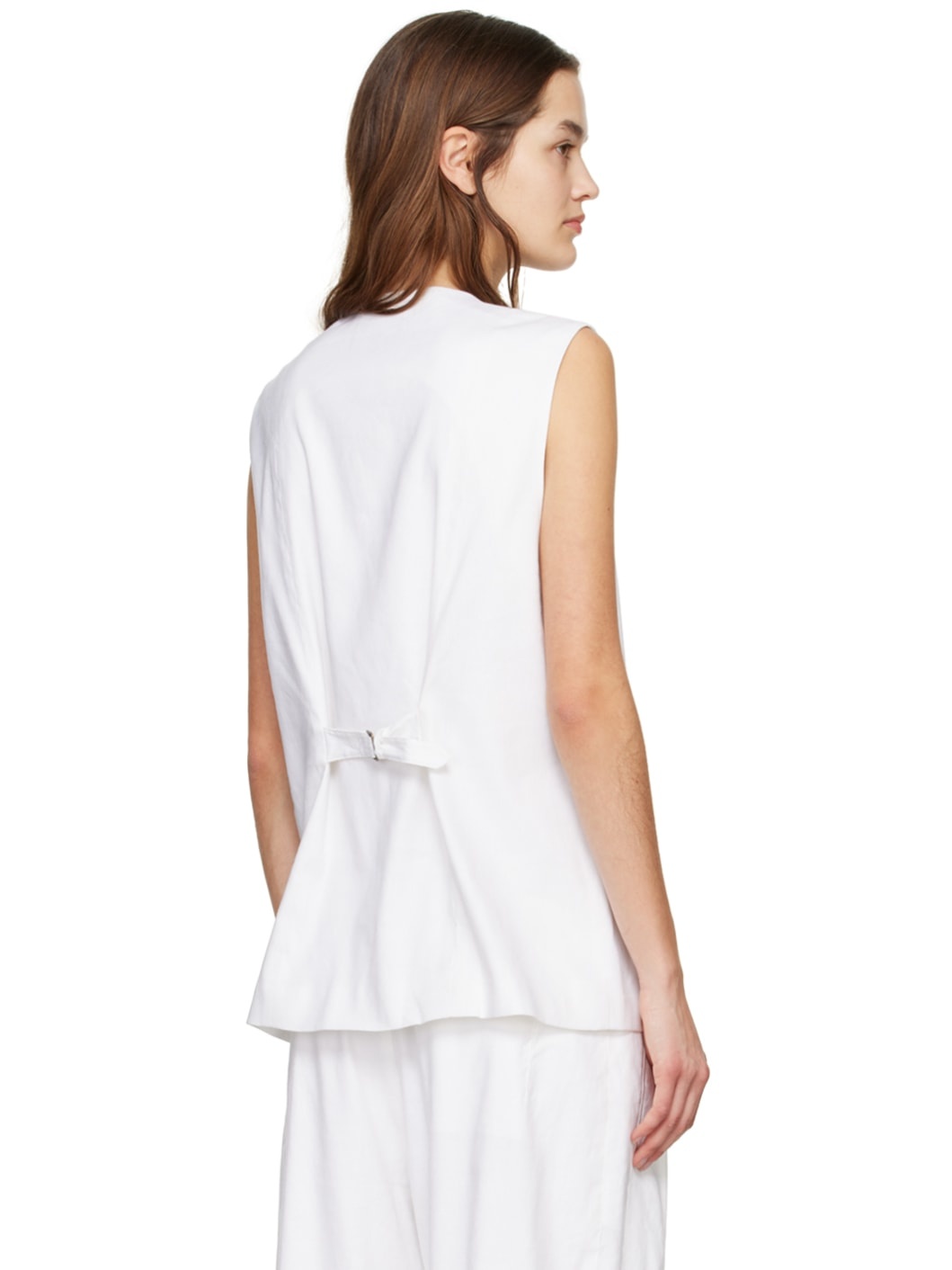 White Charlotte Vest - 3