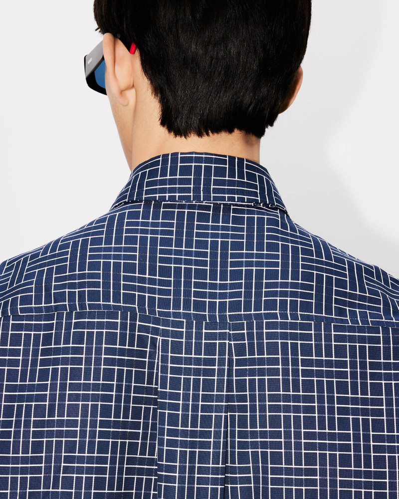 'KENZO Weave' oversized shirt 8