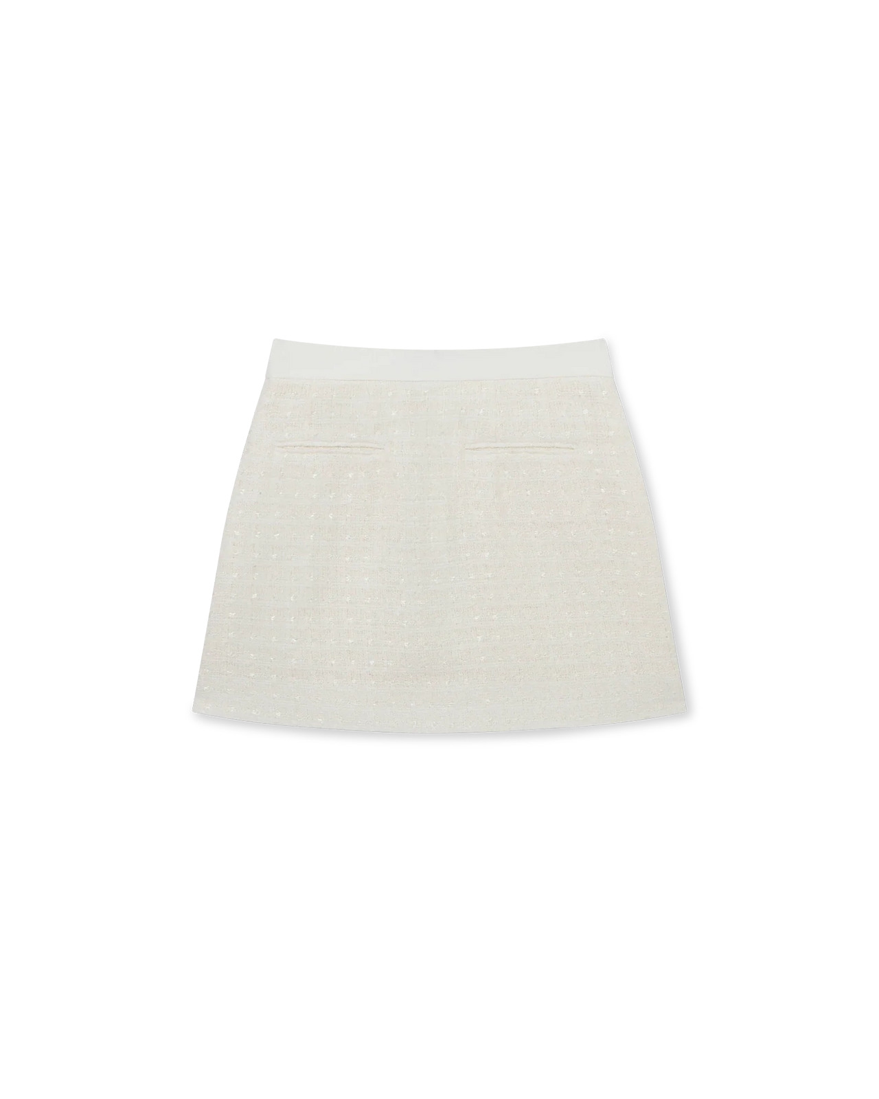 Tweed Mini Skirt - 2