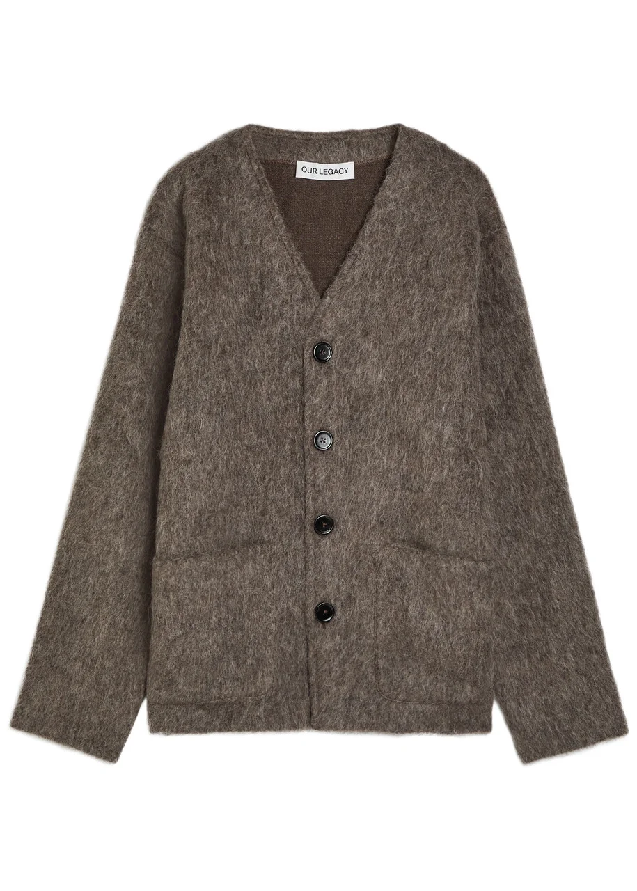 Our Legacy Brushed Knit Cardigan - 1