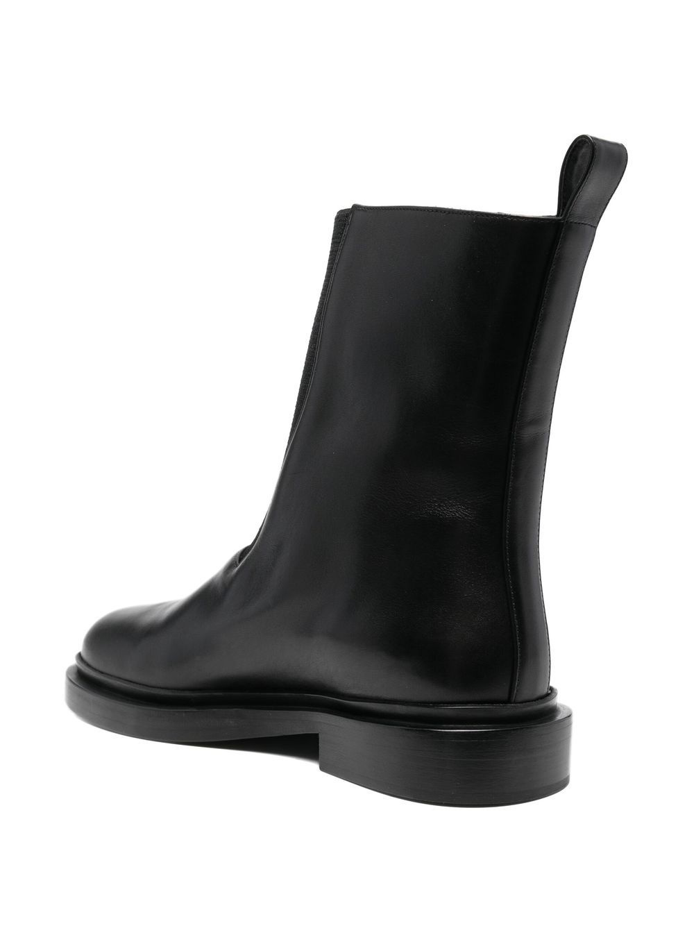 chunky leather boots - 3