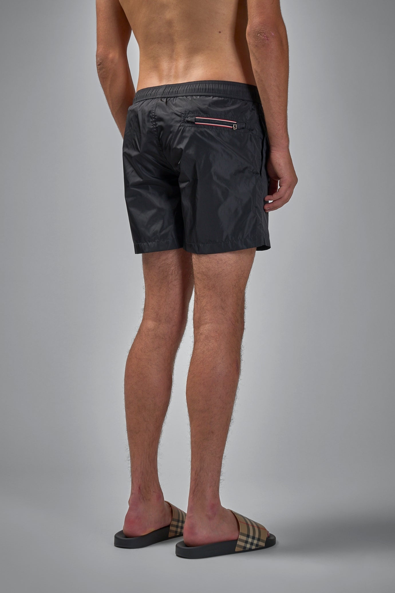 Logo Patch Swim Shorts - 4