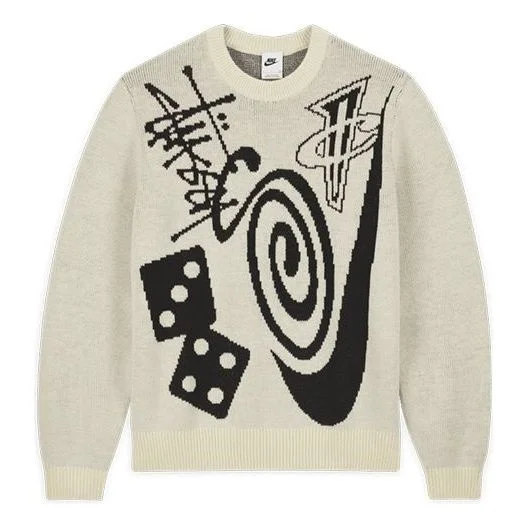 Nike x Stussy Icon Knit Sweater 'Natural' DR2893-238 - 1