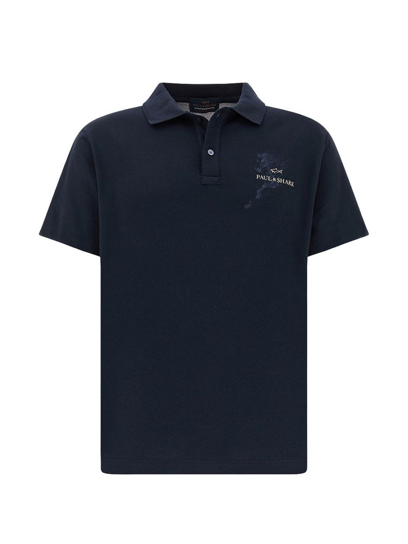 logo-detail polo shirt 1