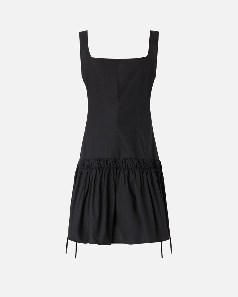 PINKO SHORT DRESS WITH GATHERING AND DRAWSTRING outlook