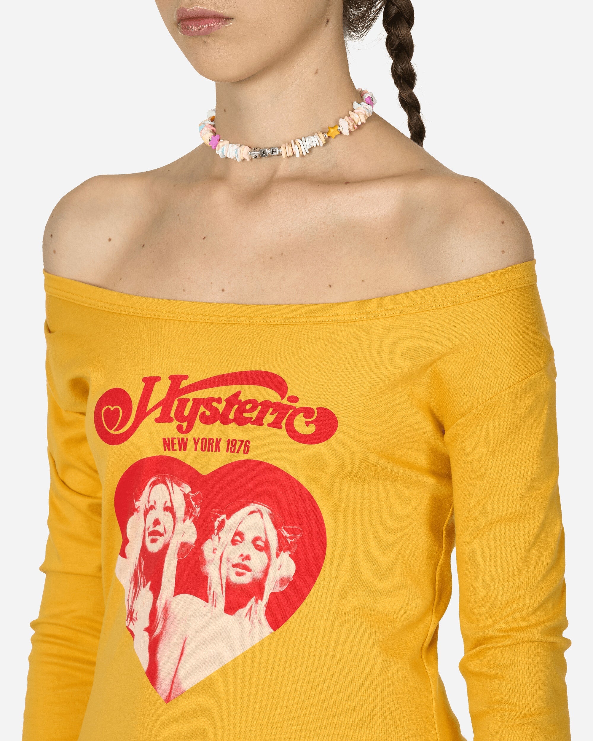 Hysteric Heart Longsleeve T-Shirt Yellow - 5