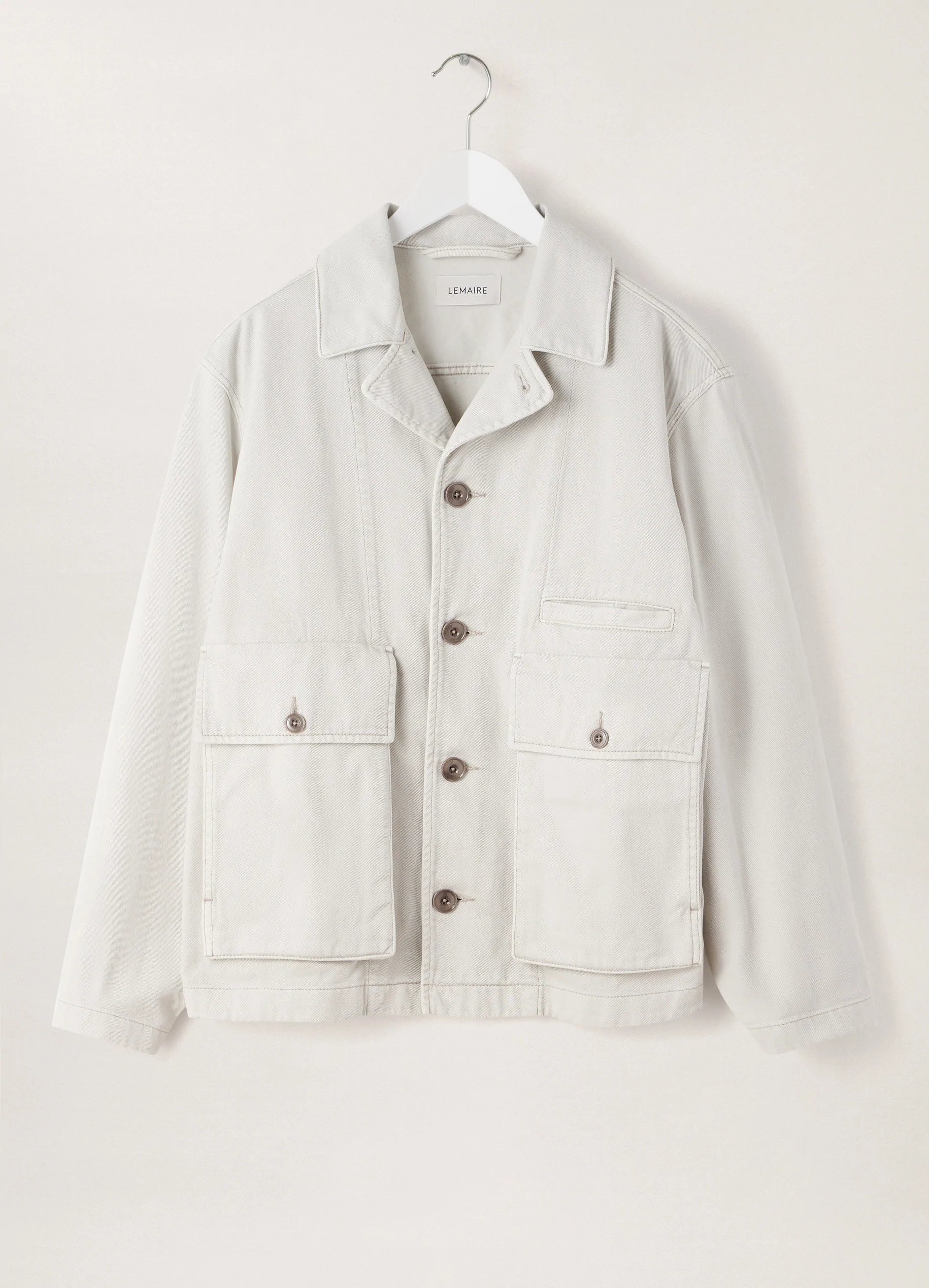 Lemaire BOXY JACKET SNOWY DENIM | REVERSIBLE