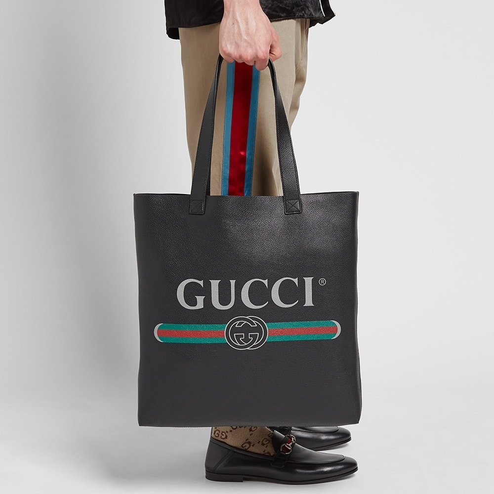 Gucci Print Shopper Bag - 4