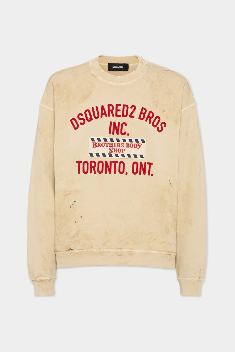 RELAX FIT DIRTY CREWNECK 1