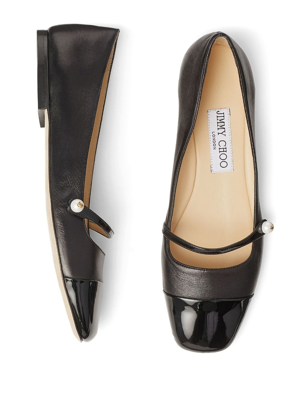 Elisa leather ballerina shoes - 4