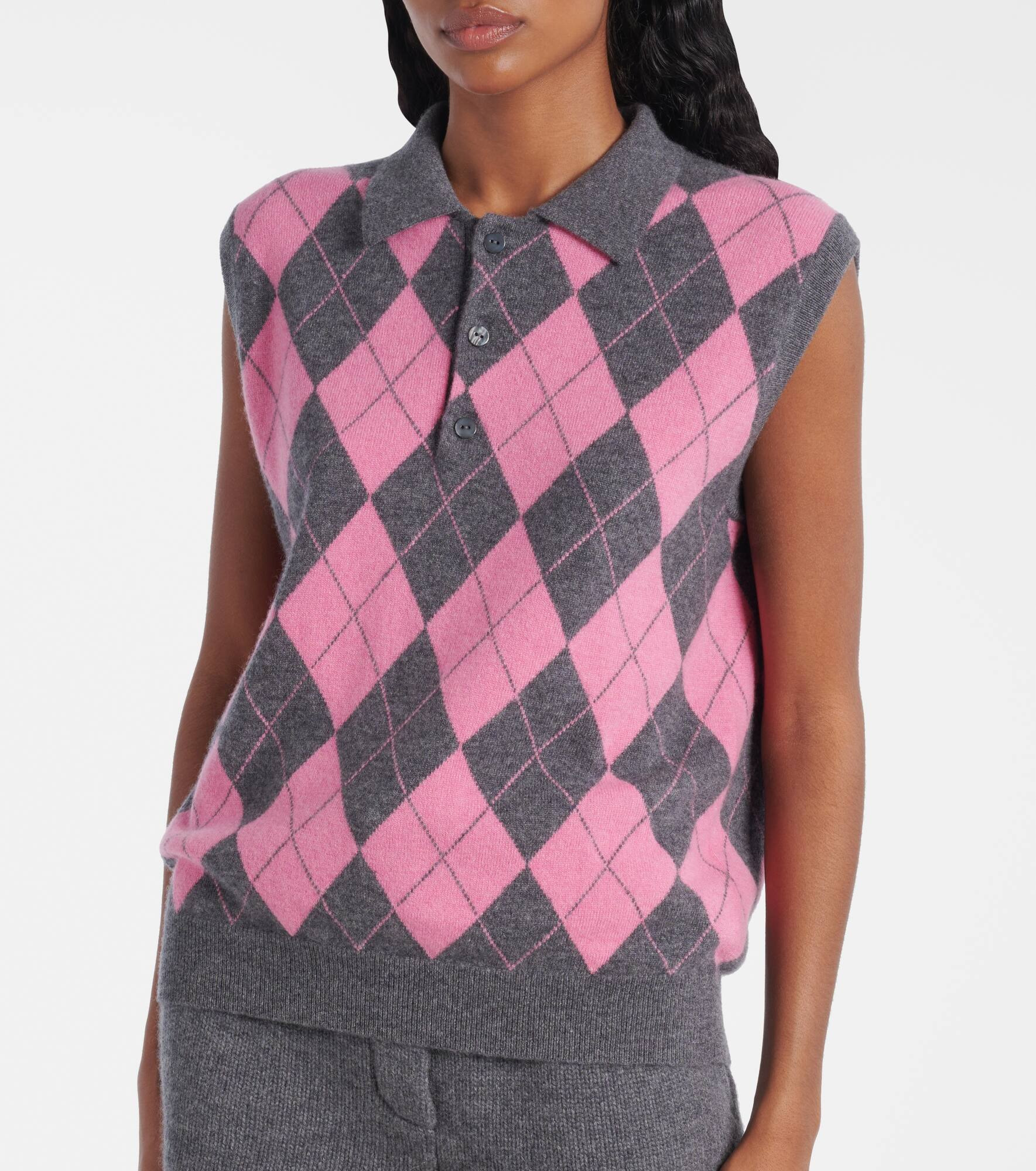 Riana cashmere vest - 6