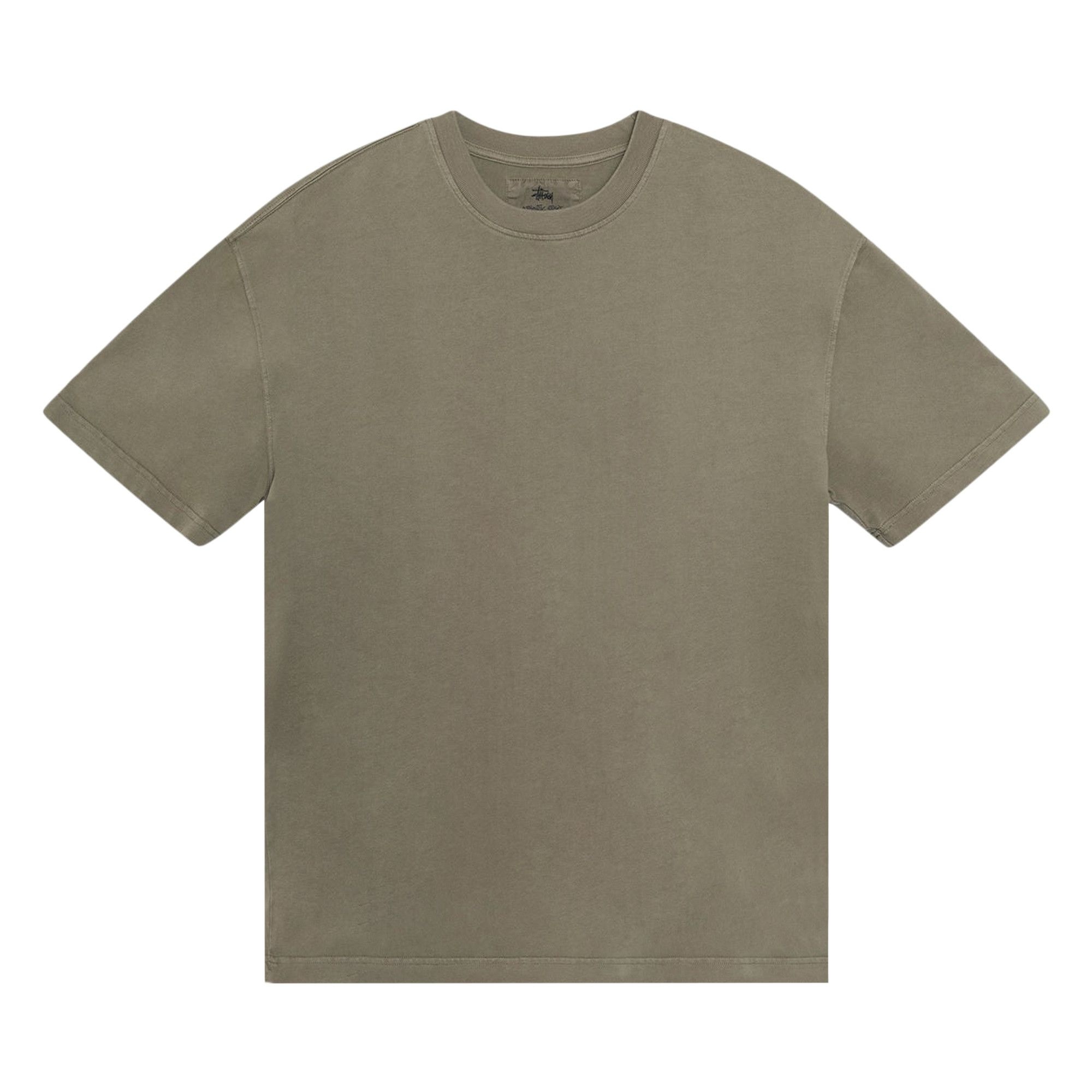 Stussy Garment Dyed Short-Sleeve Tee 'Olive' - 1