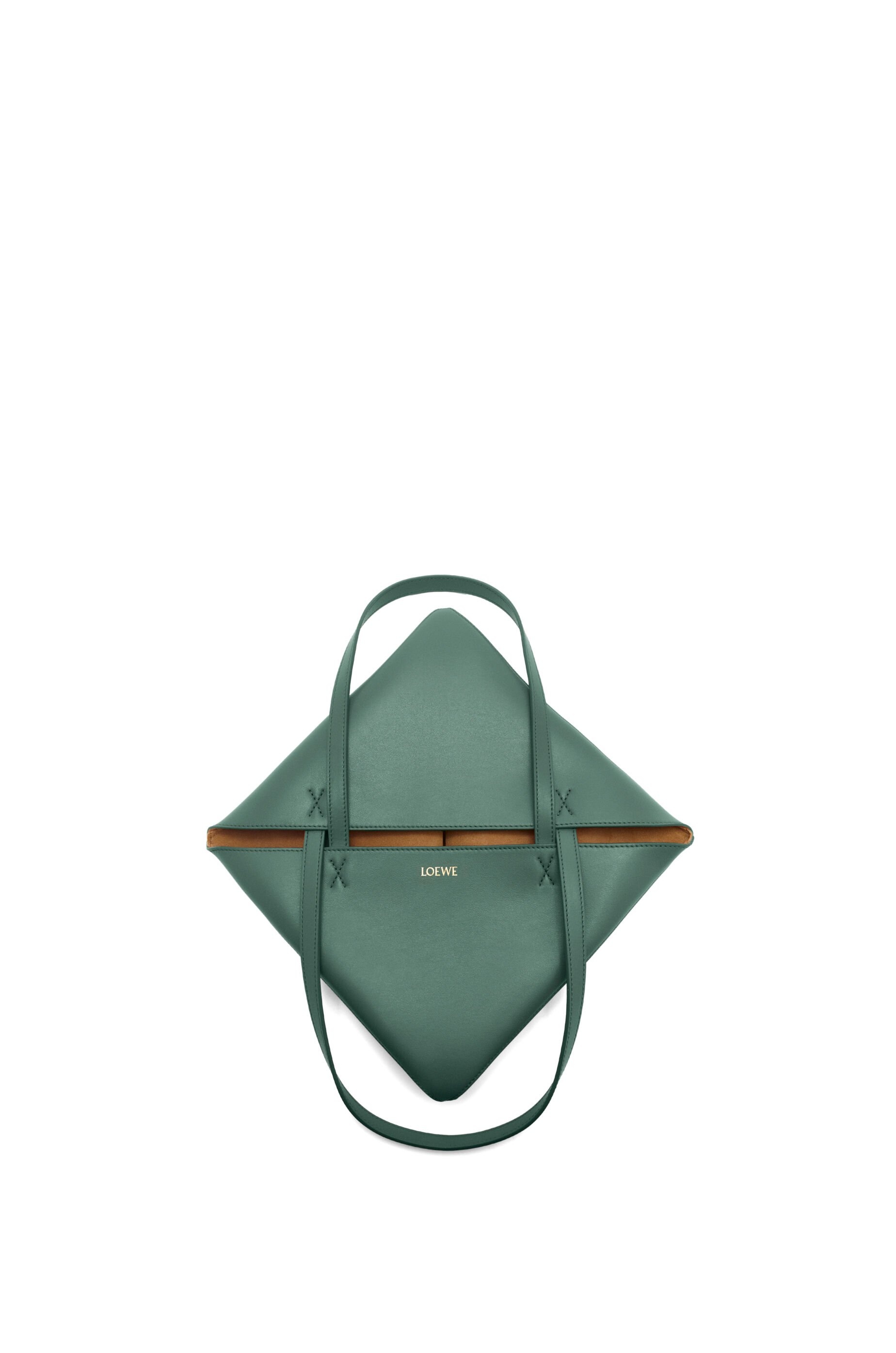 Medium Puzzle Fold tote in shiny calfskin - 7