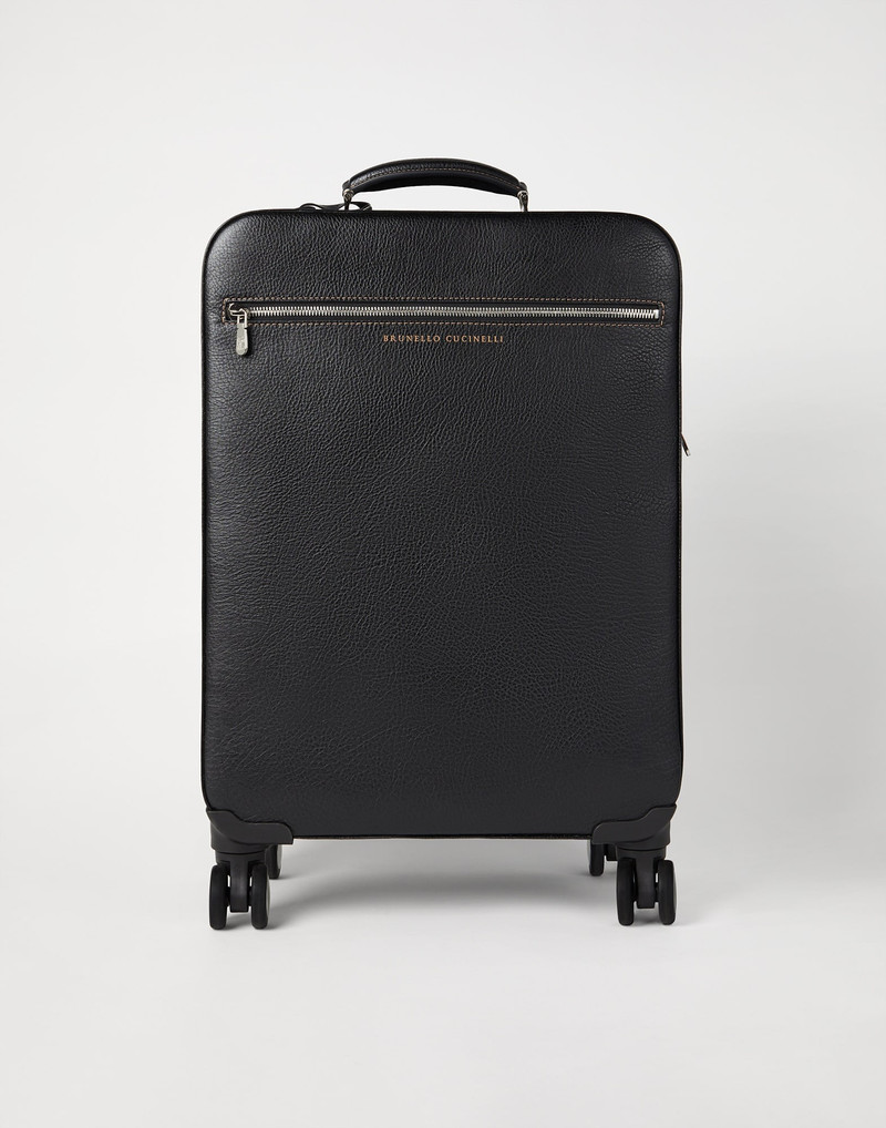 Grained calfskin trolley bag 1