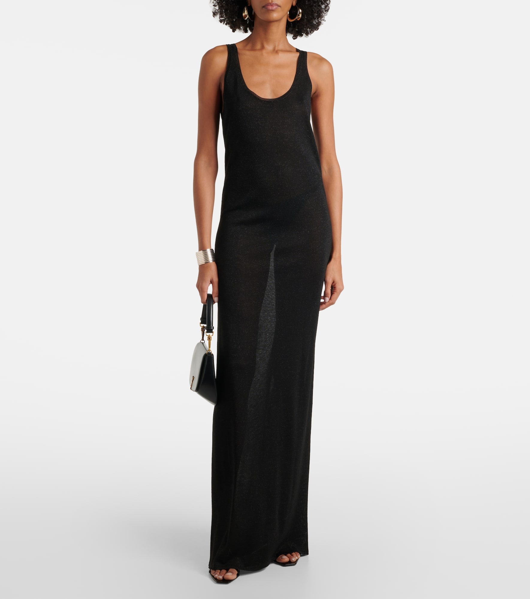 Lamé maxi dress - 2