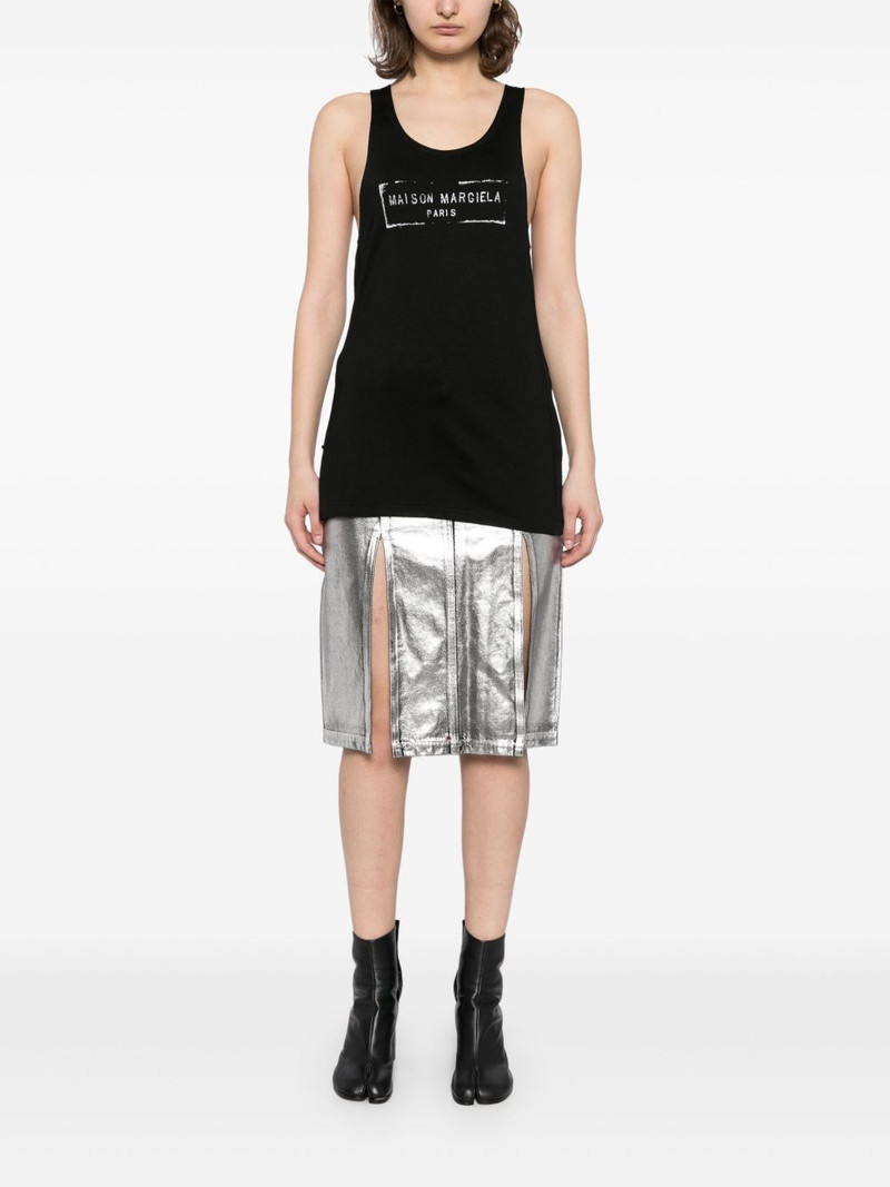Maison Margiela printed tank top outlook
