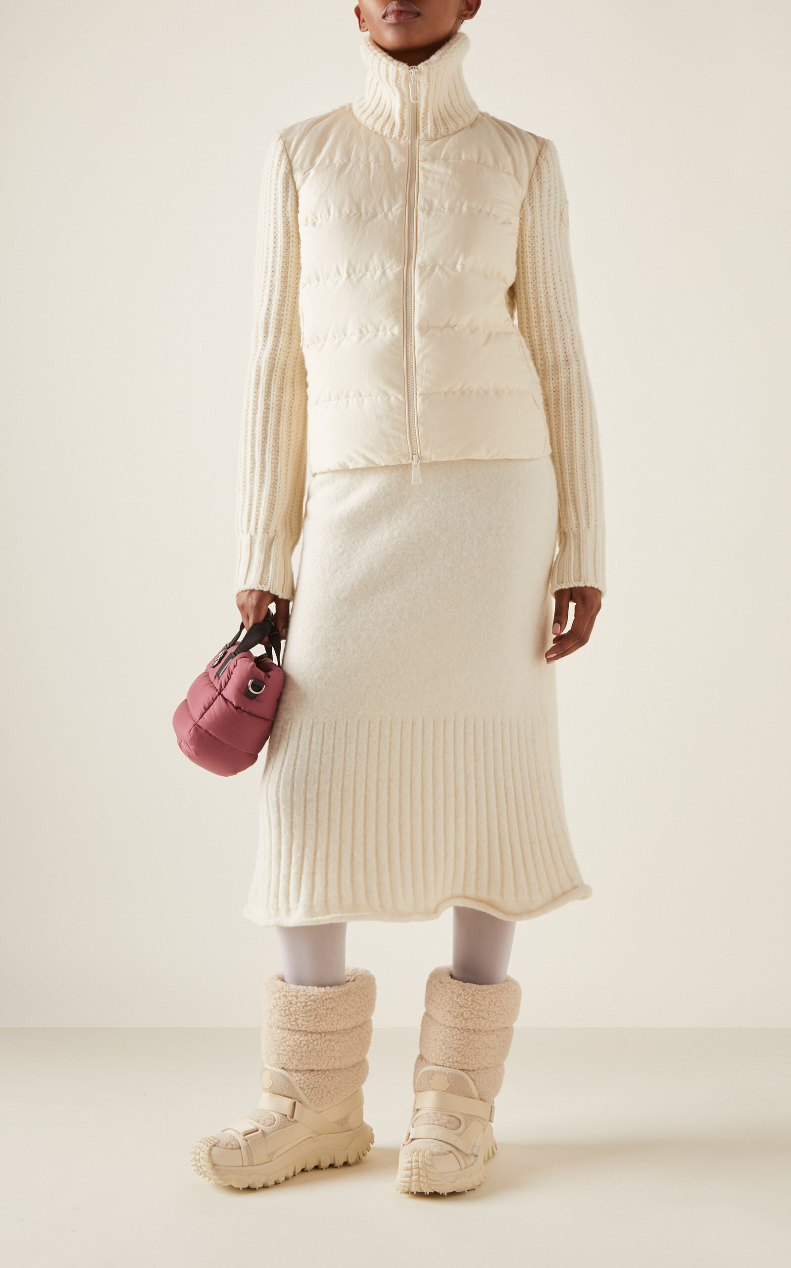 Trailgrip Eco-Shearling Ankle Boots ivory - 2