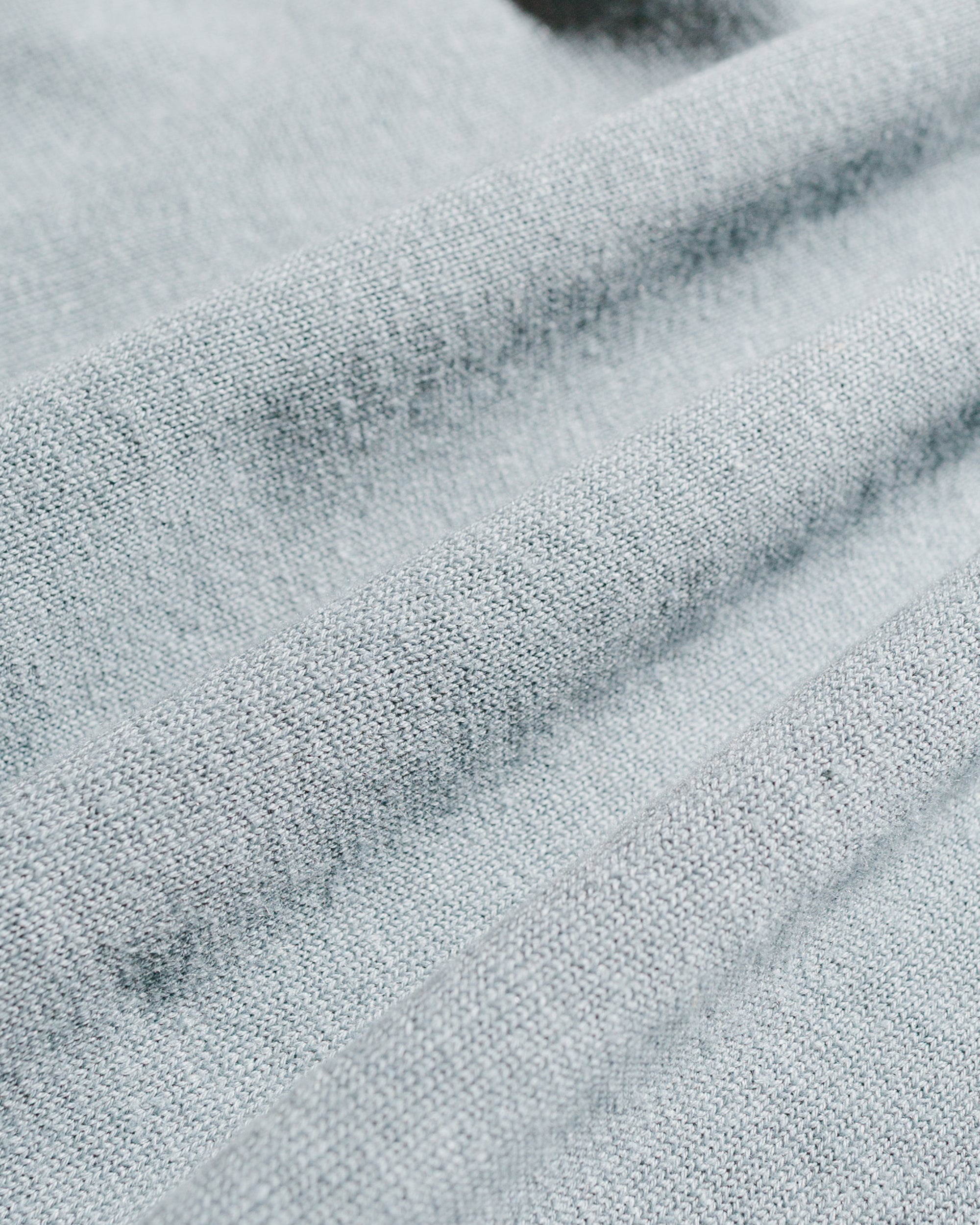 Leif Cotton Linen Polo Greyish Blue - 6