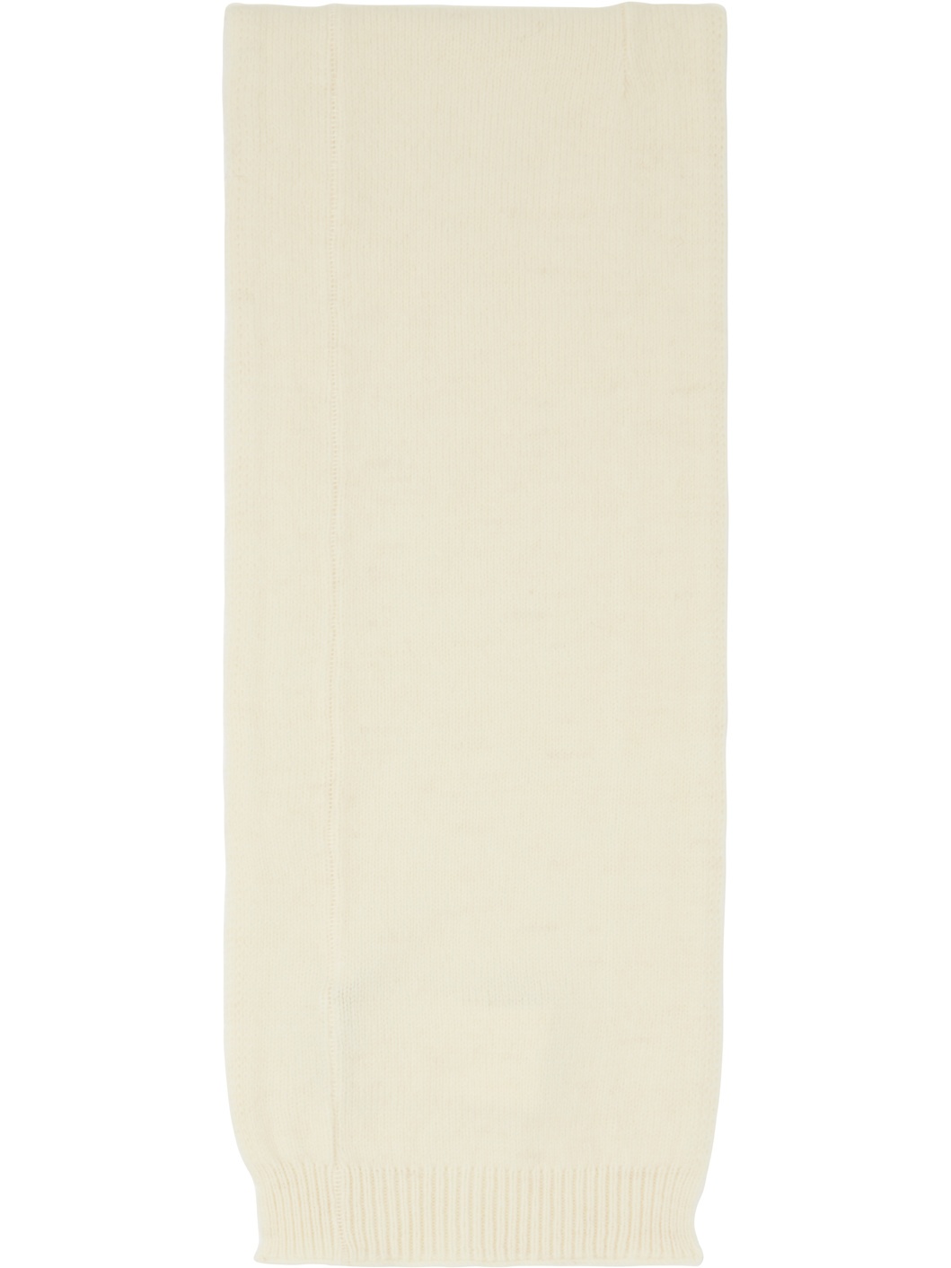 Off-White Knit Scarf - 2
