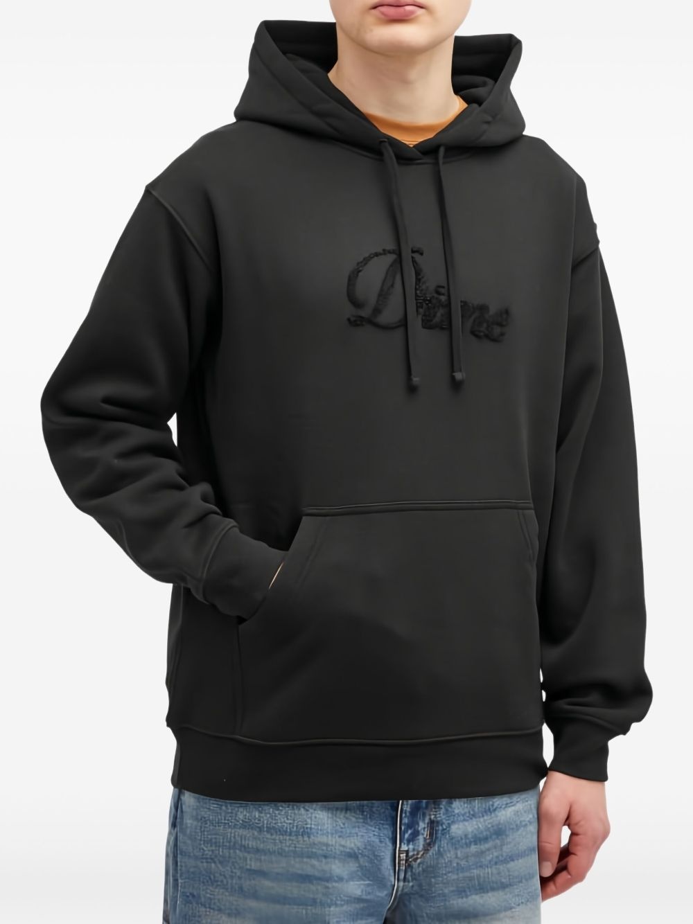 logo-print hoodie - 3