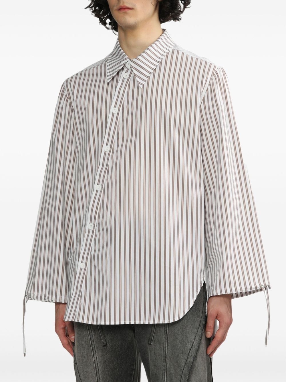 ●ANDERSSON BELL●UNISEX ANDERSSON BELL LOGO STRIPE T-SHIRT Andersson Bell - Unisex Andersson Bell Logo Stripe T-shirt