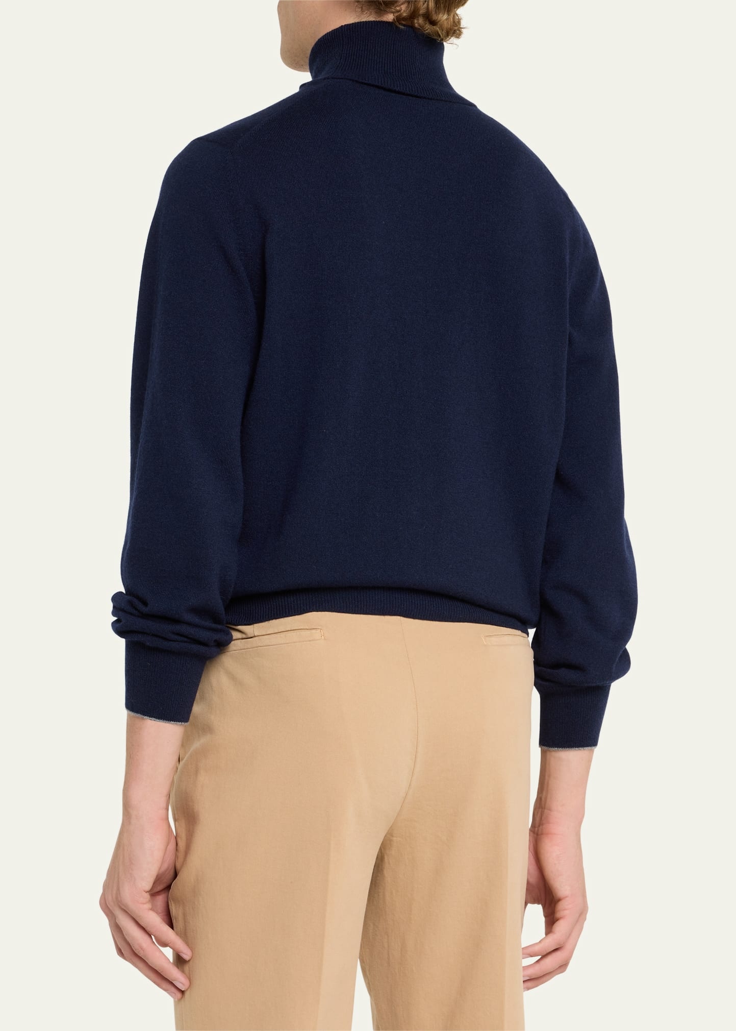 Men's Cashmere Turtleneck Sweater - 3