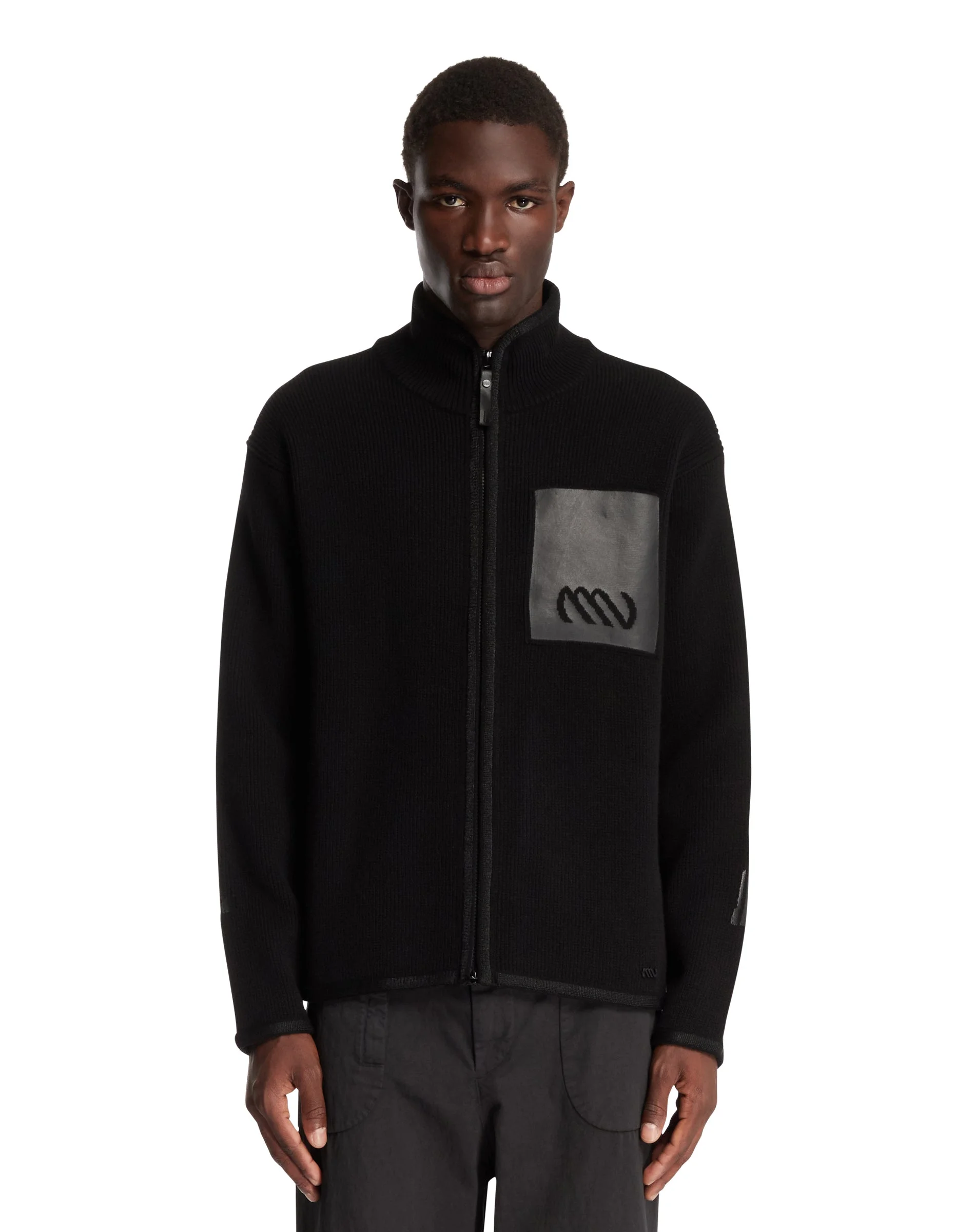 Black Vulc Cardigan - 1