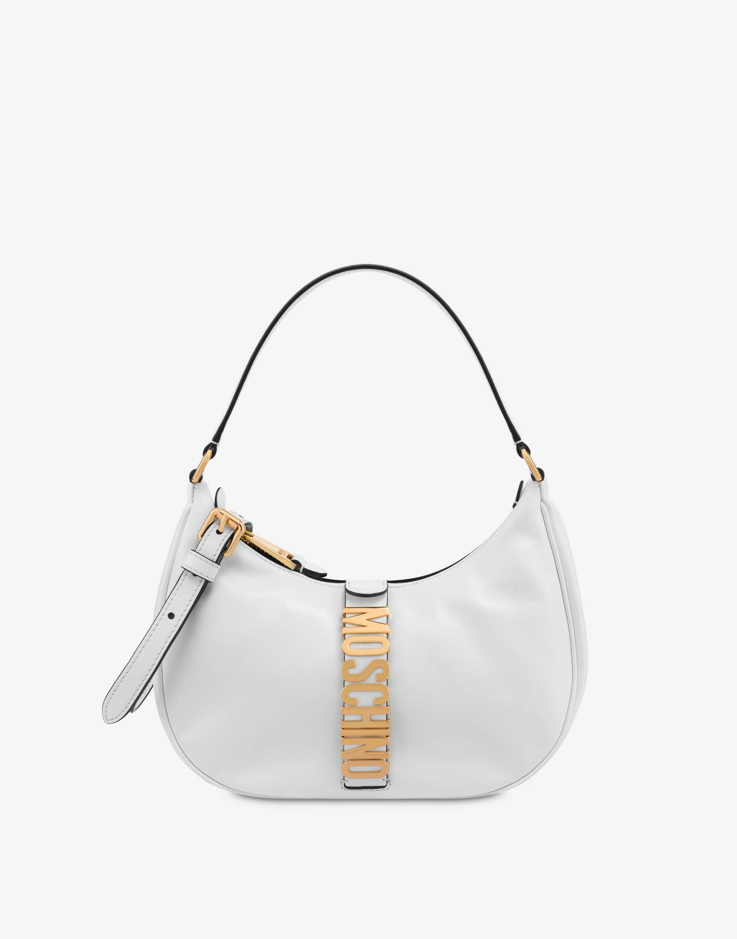 MOSCHINO BELT CALFSKIN HOBO BAG - 1