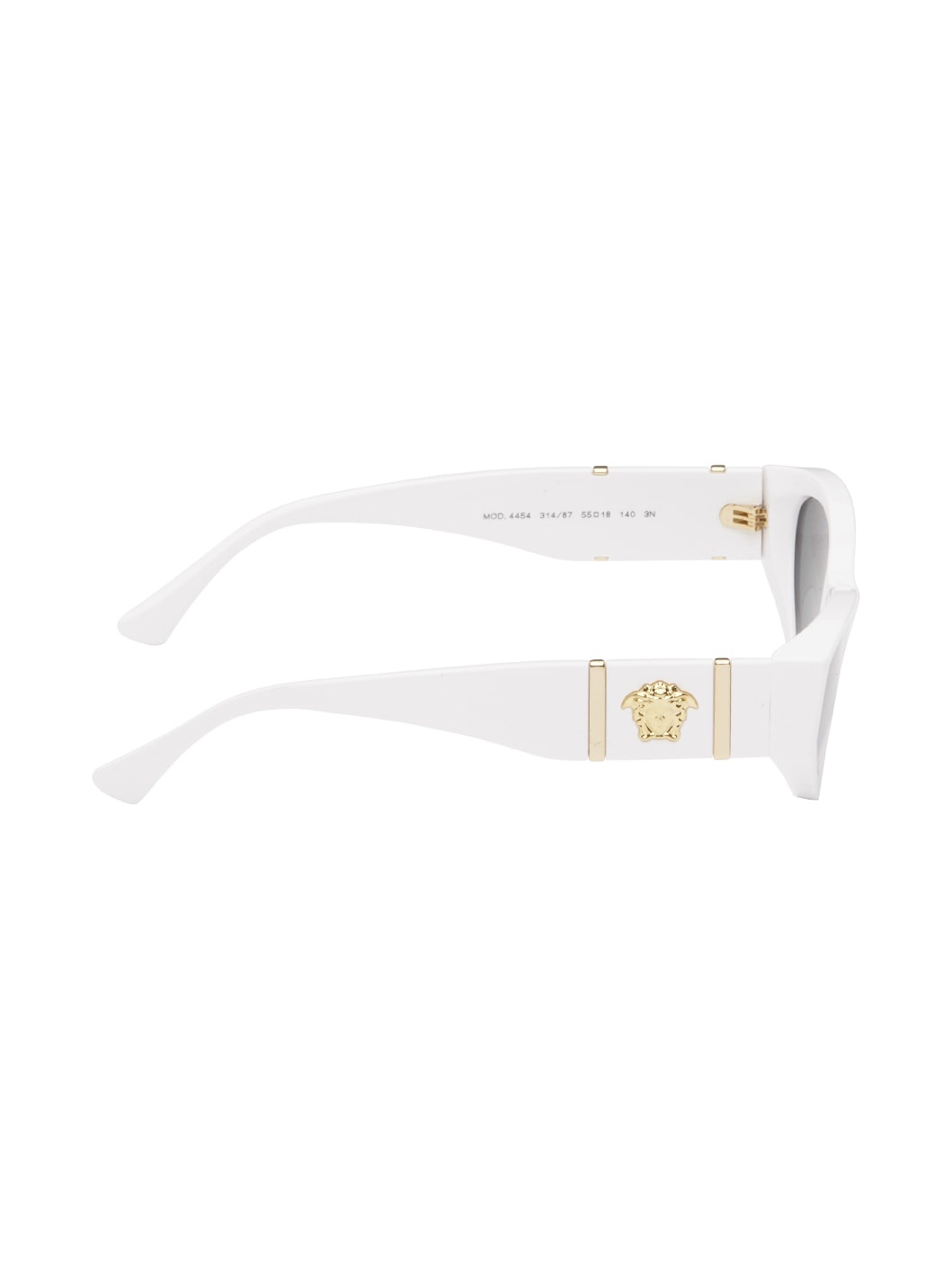 White Medusa Legend Cat-Eye Sunglasses - 2