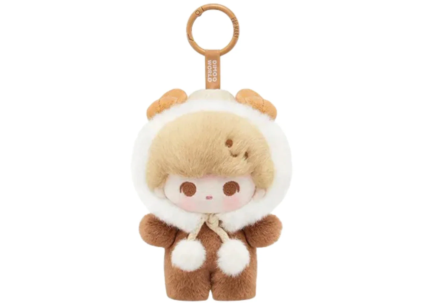 Pop Mart POP BEAN Fluffy & Cozy Series DIMOO Woolly Baa-Baa Plush Pendant - 1