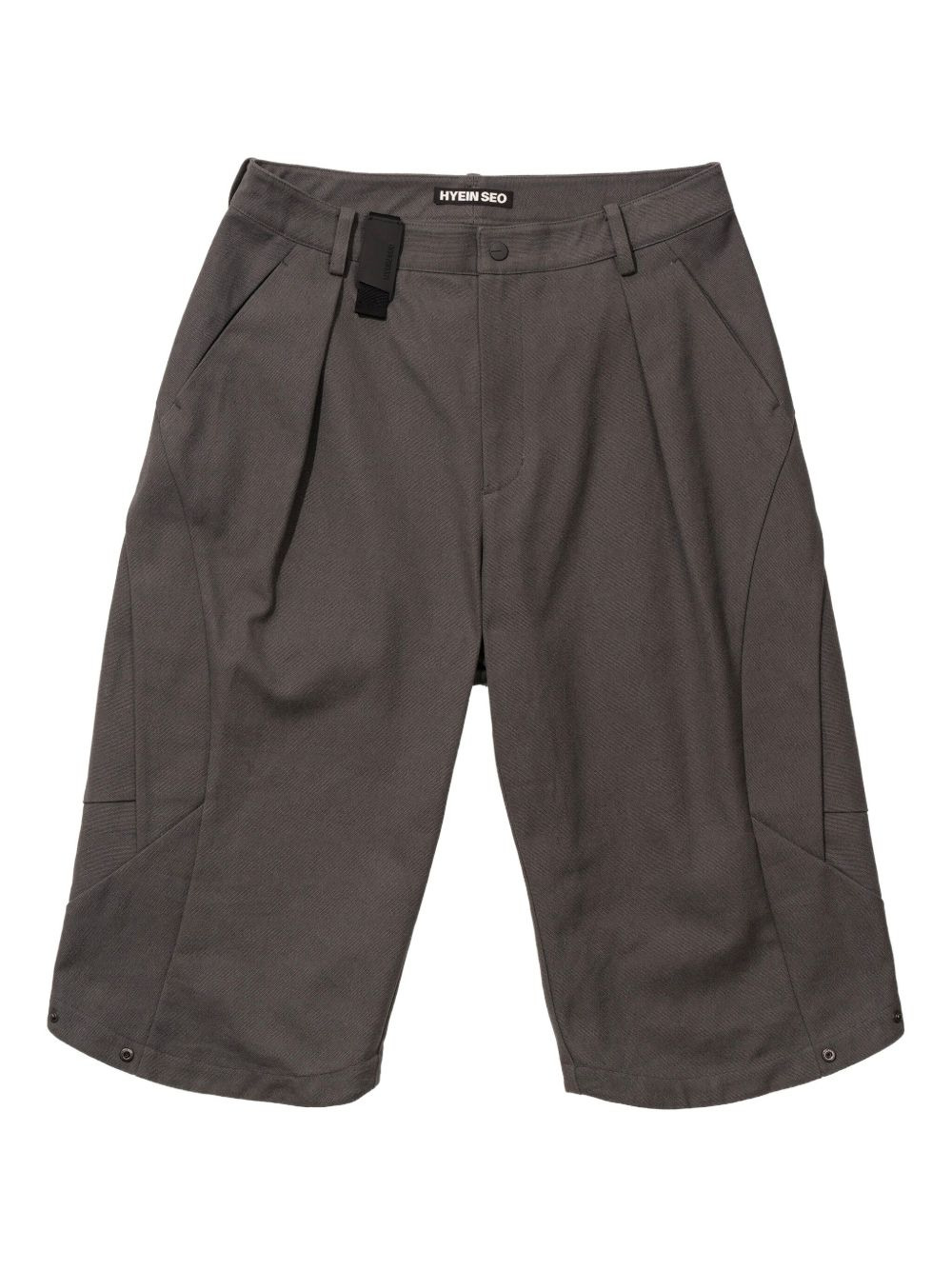 pleated panelled trousers - 2