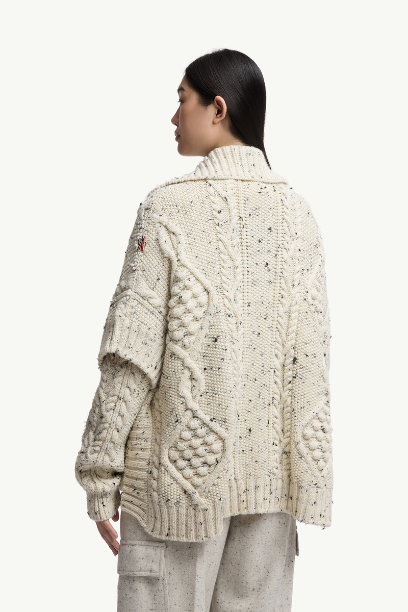 Wool Blend Tassel Cape 5