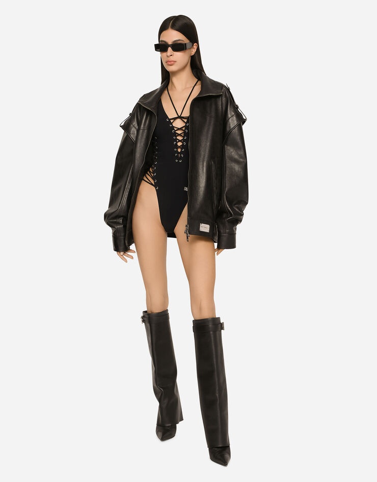 Oversize bullskin jacket - 5