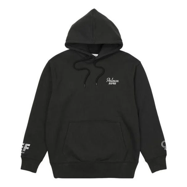 Palace X Rapha Logo Hoodie 'Black' PAL-SS22-160 - 1