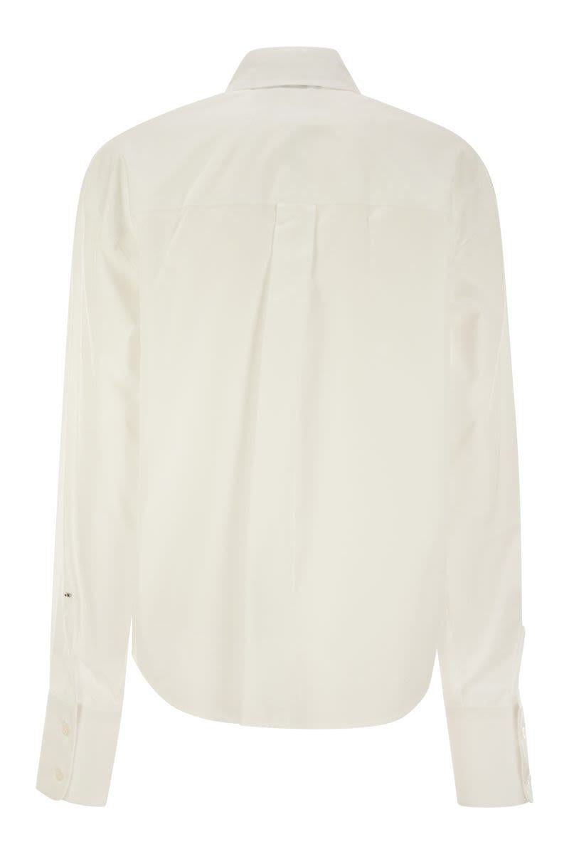 Sportmax Gesso - Oversize Poplin Shirt - 2