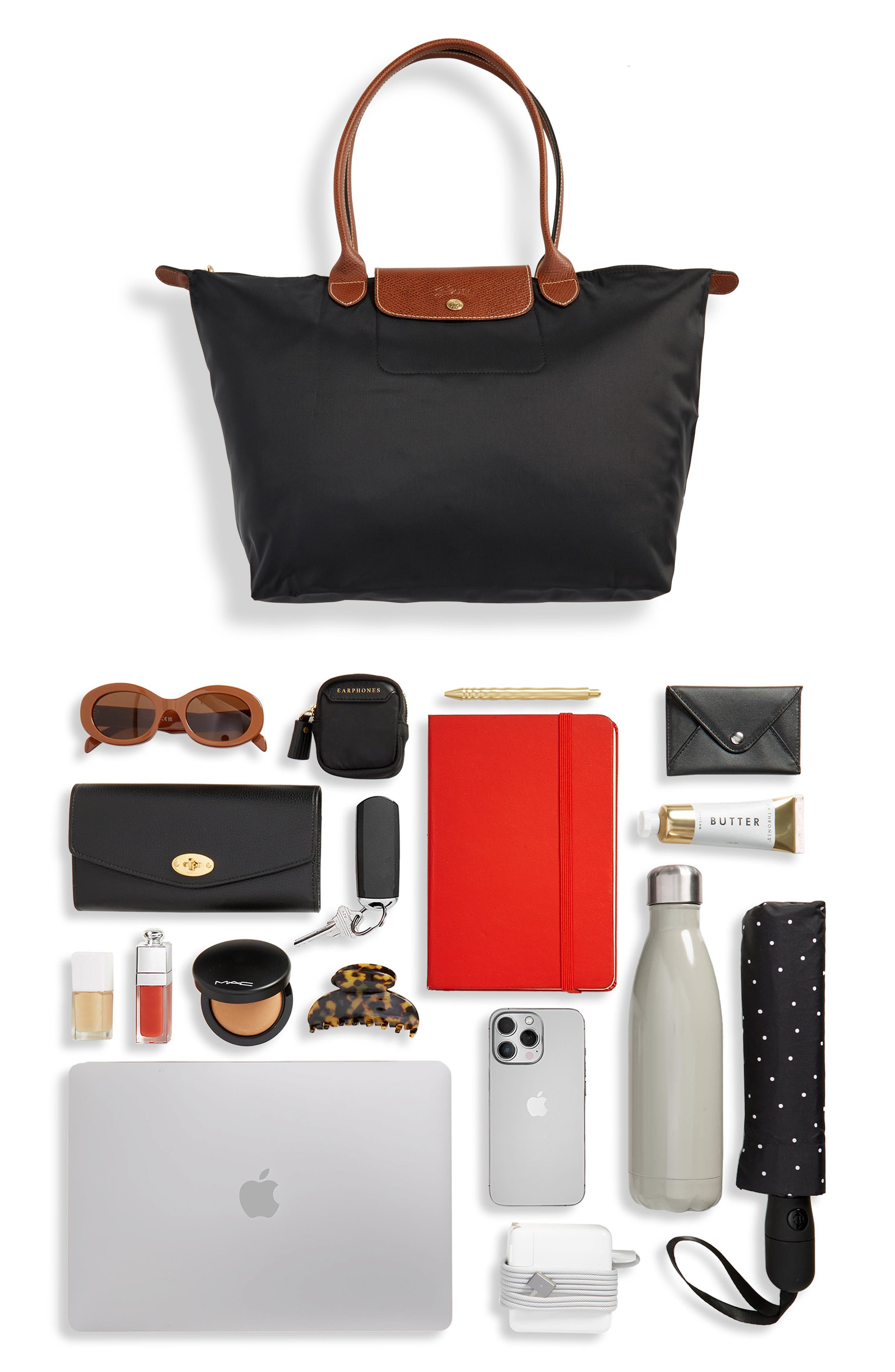 Longchamp Large Le Pliage Tote in Black at Nordstrom - 7