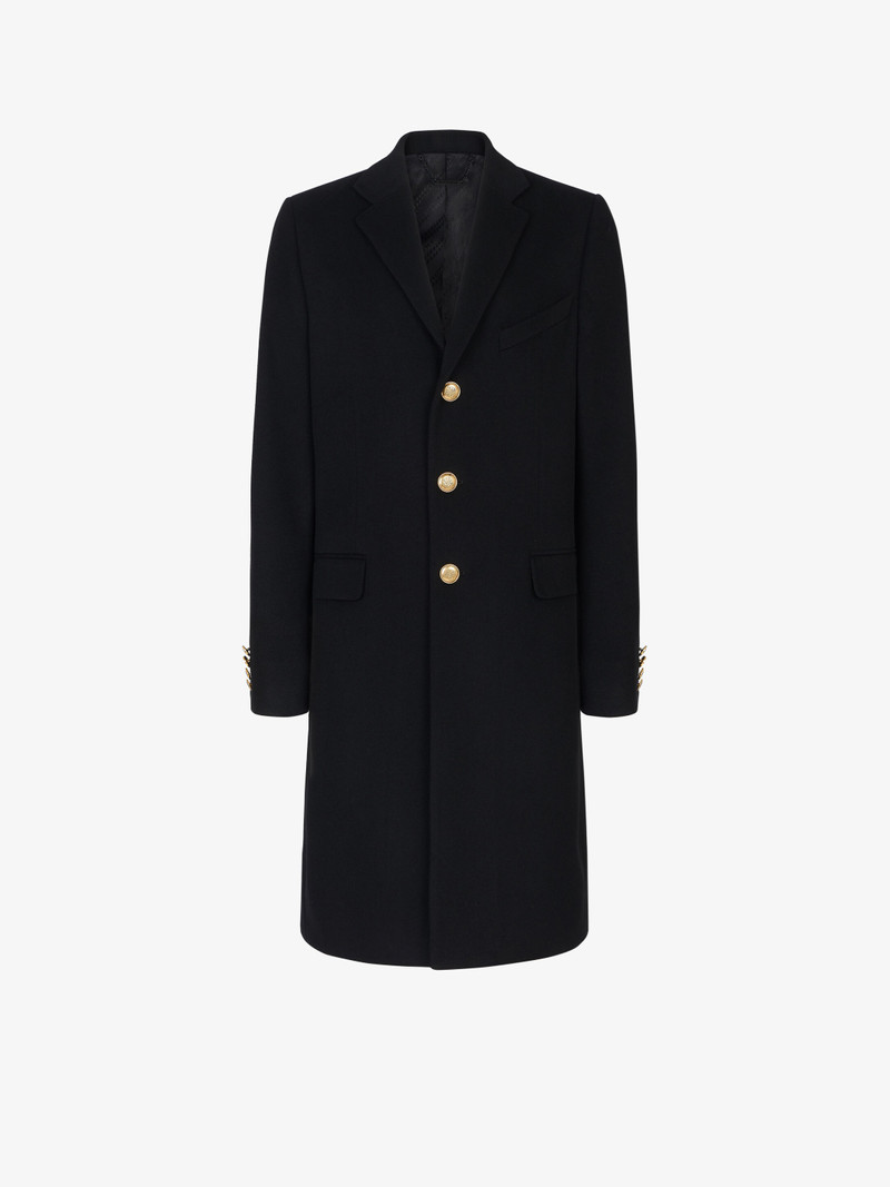 Coat in wool and cashemere with 4G buttons 1