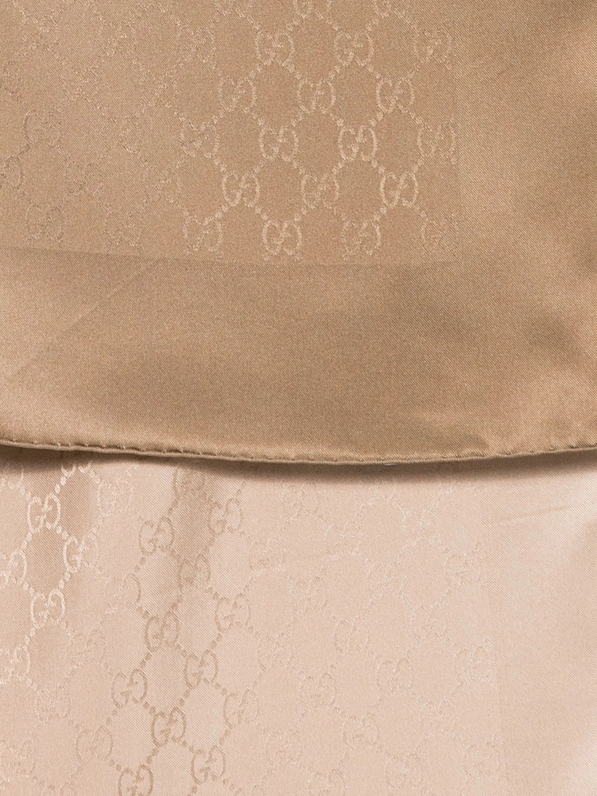 Gucci Monogram-pattern Silk Scarf - 2