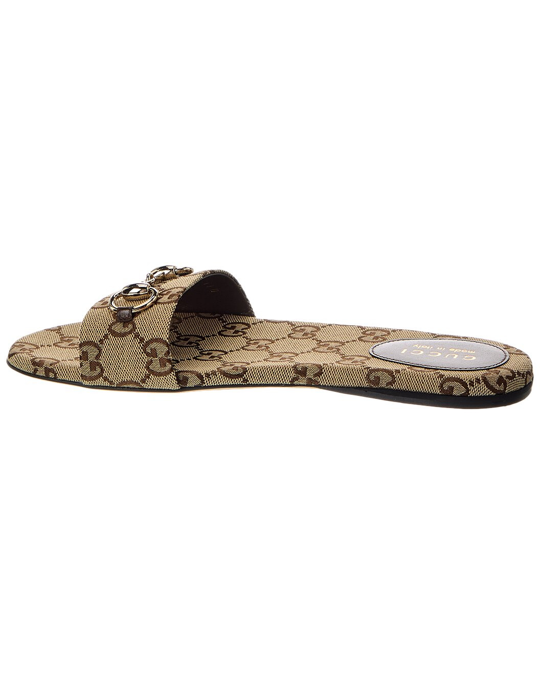 Gucci Horsebit GG Canvas Sandal - 2
