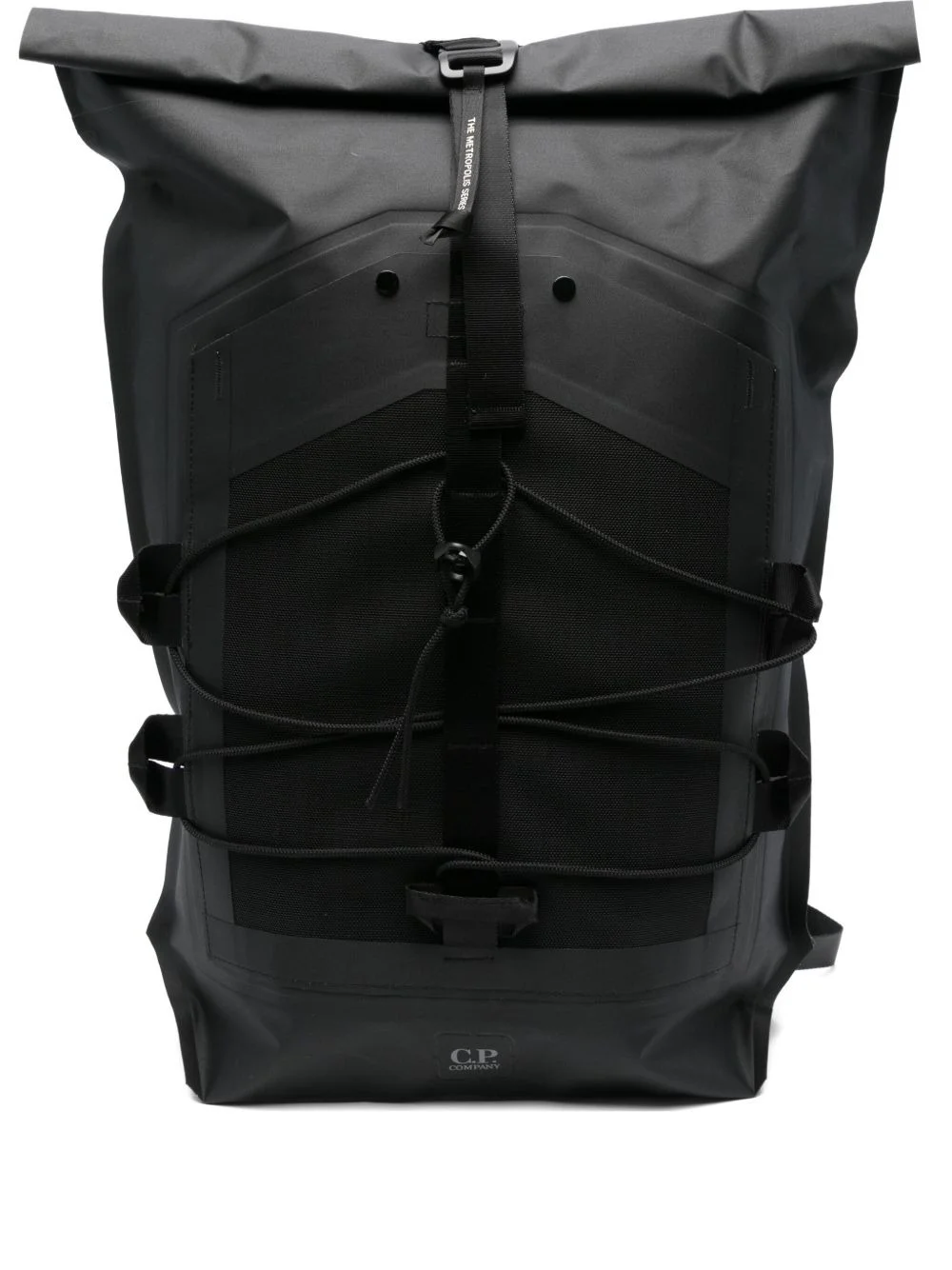 roll-top strap backpack - 1