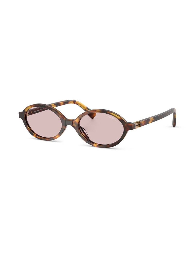 Miu Miu oval frame sunglasses outlook