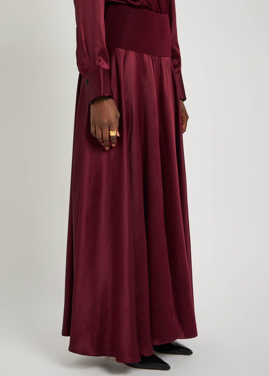 Esse Studios Illi Silk Maxi Skirt - 3