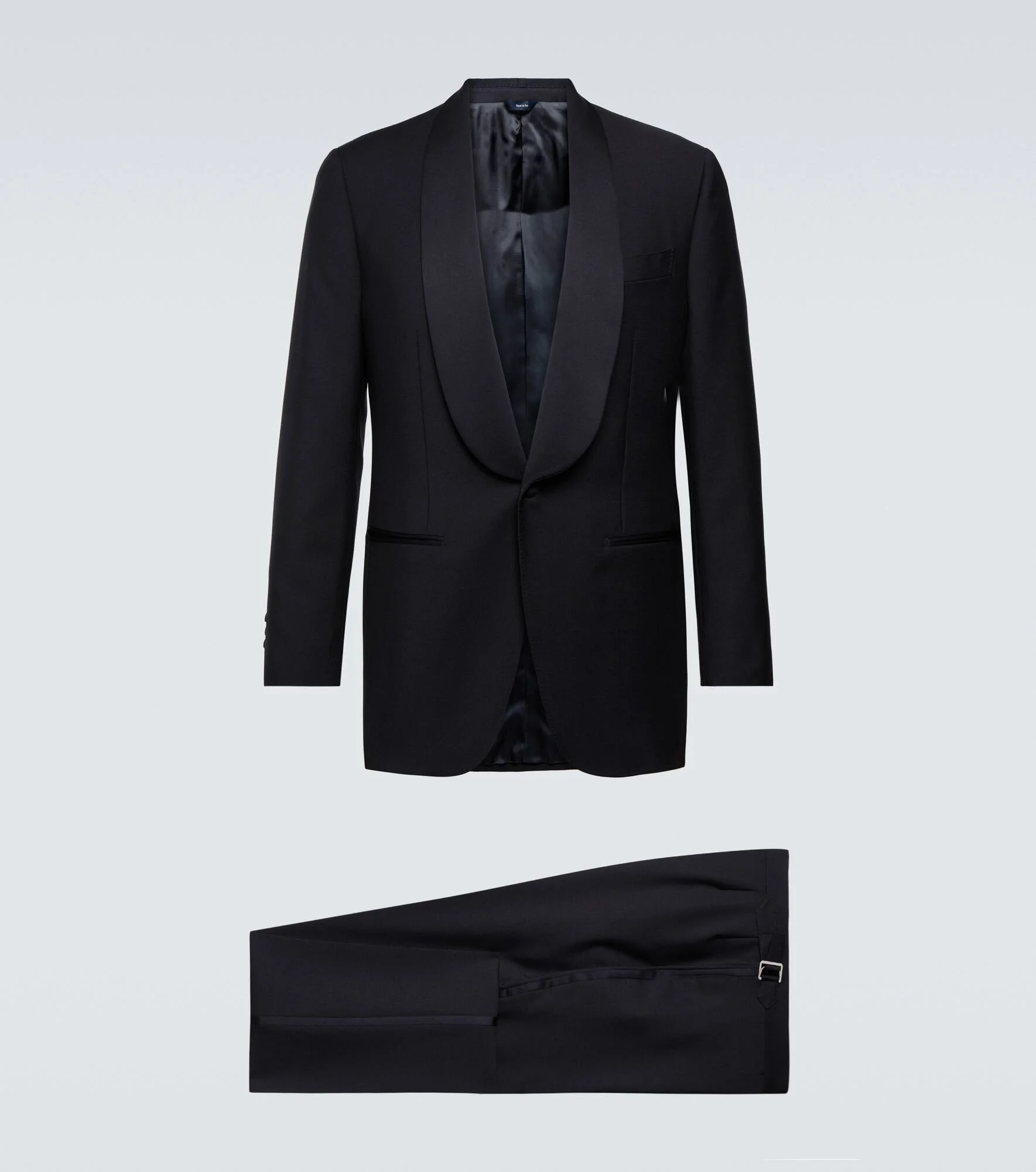 Wool and mohair tuxedo - 1