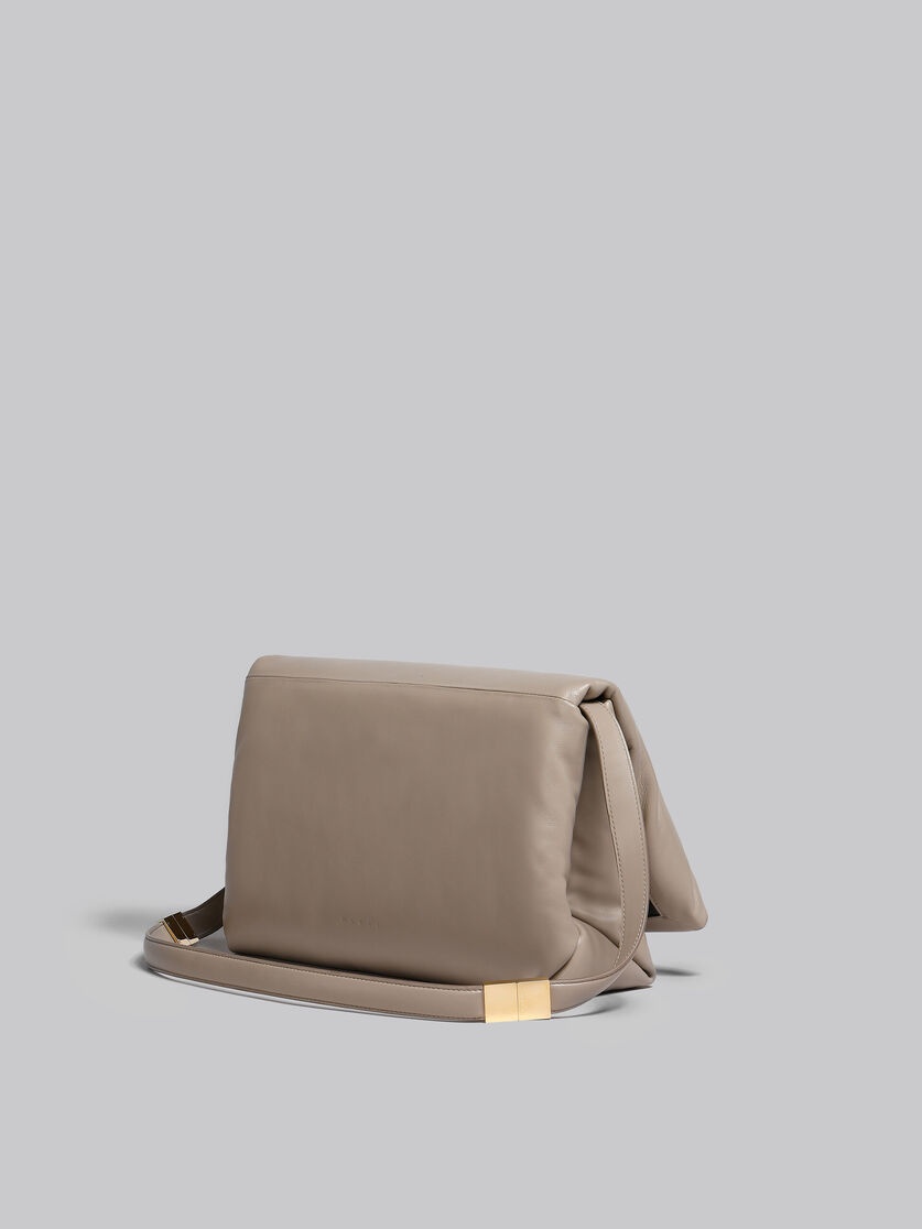 LARGE BEIGE CALFSKIN PRISMA BAG - 3