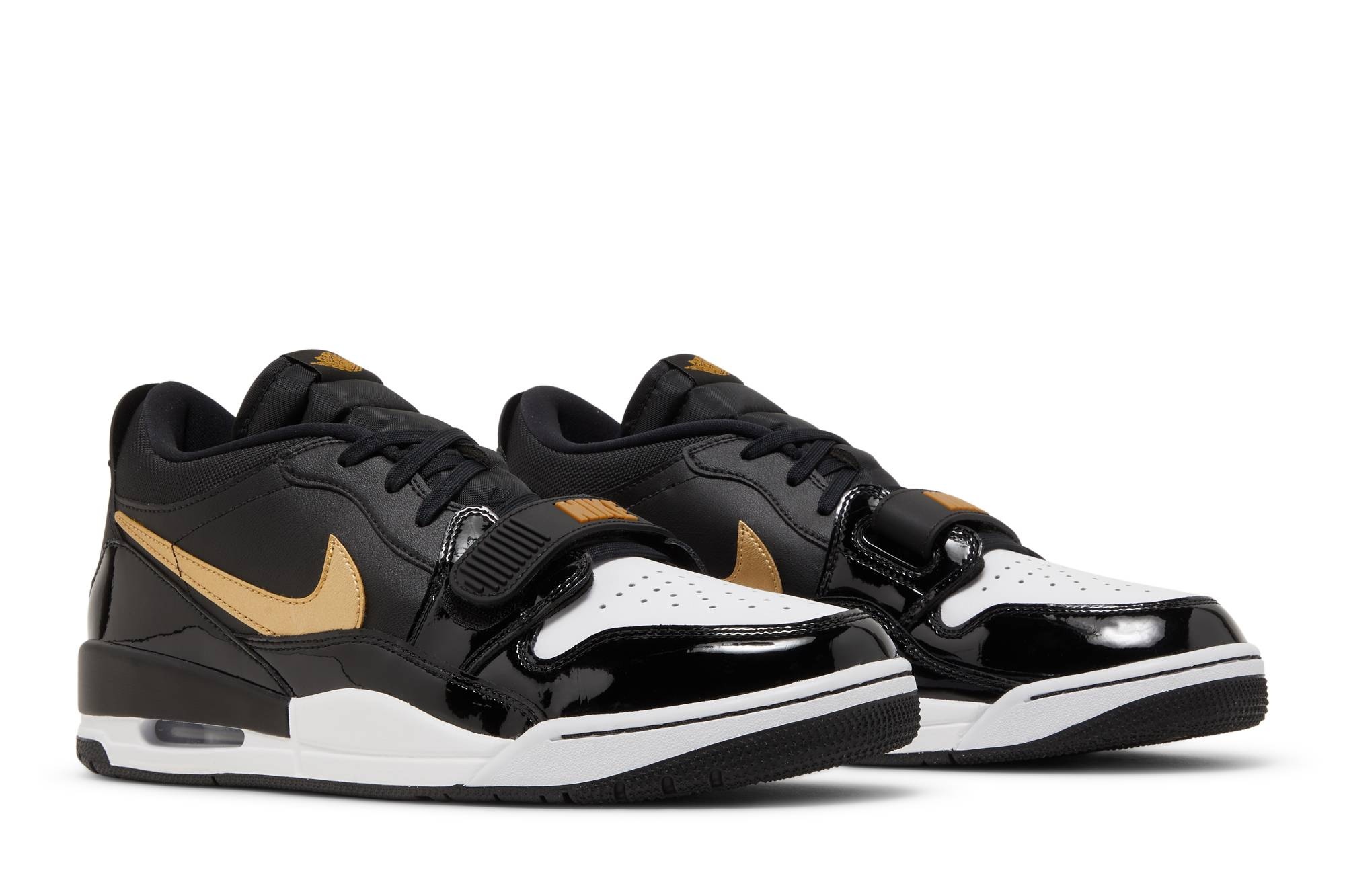 Jordan Legacy 312 Low 'Black Metallic Gold' - 8