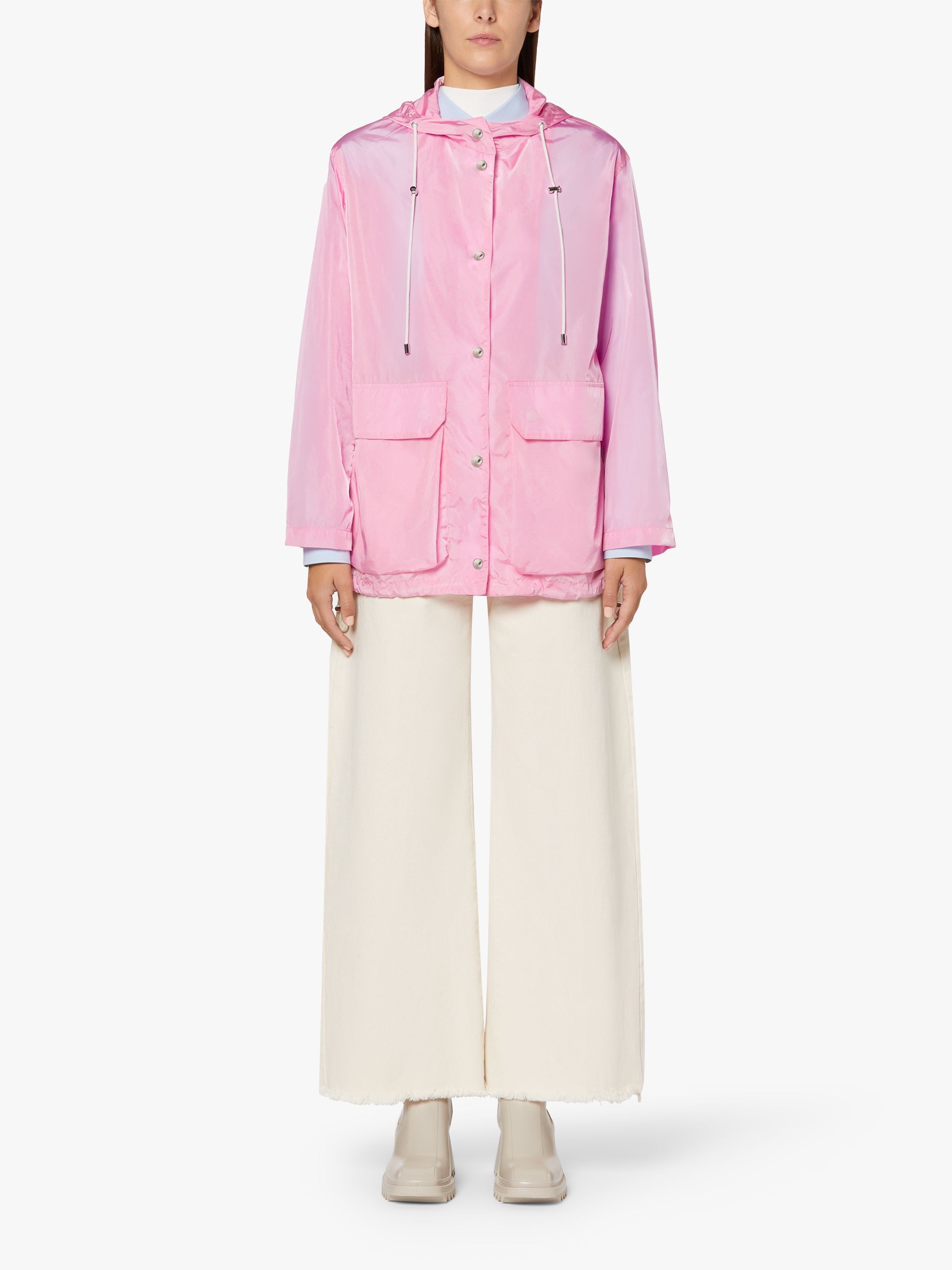 MAISIE PINK NYLON FIELD JACKET | LMJ-017 - 3