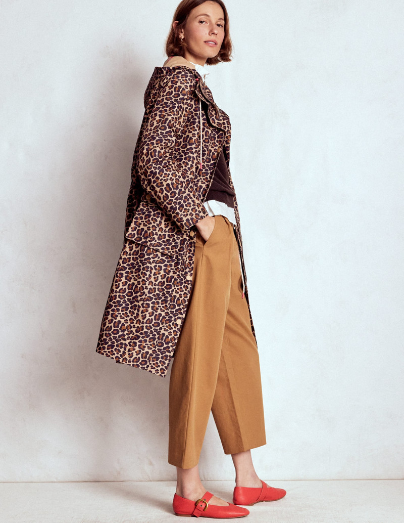 Longline Rain Mac-Multi, Cheetah Spot 5