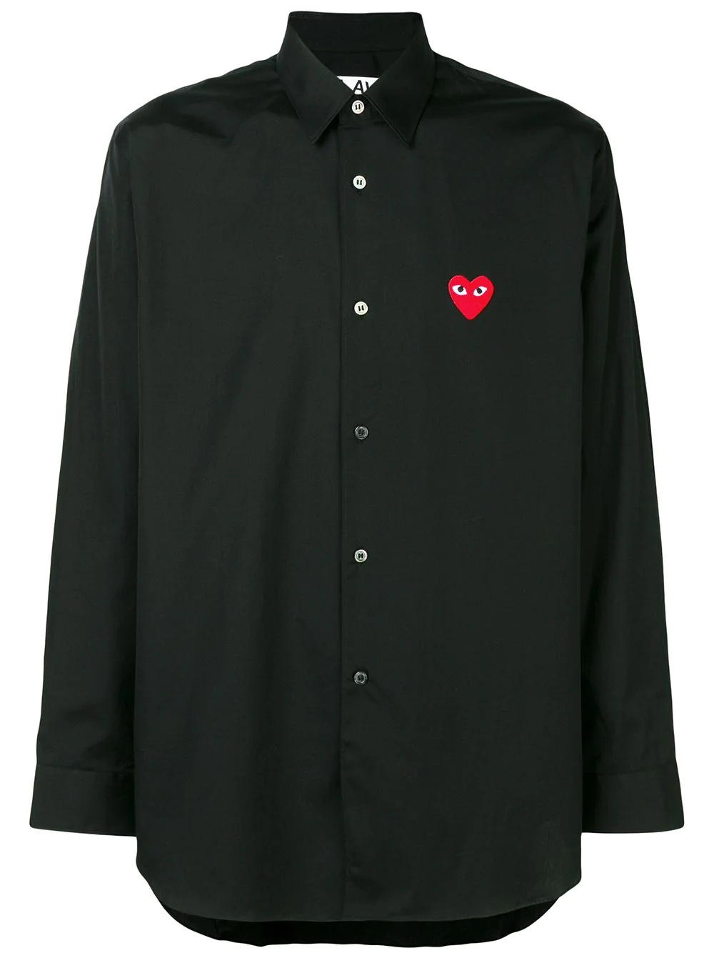 classic heart patch shirt - 1